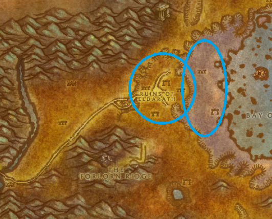 Golden Pearl Map Farming Location